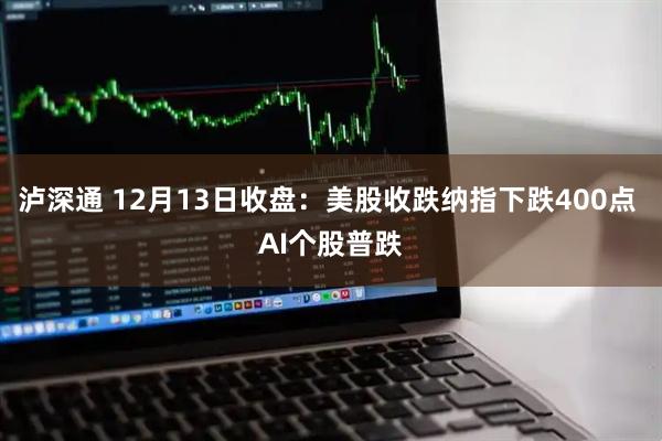 泸深通 12月13日收盘：美股收跌纳指下跌400点 AI个股普跌